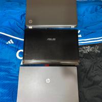 Tris PC rotti per pezzi di ricambio