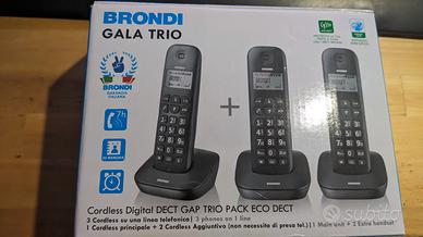 Telefoni cordless Brondi Gala Trio