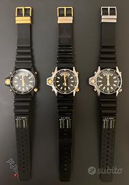 3 Aqualand I 6 viti, acciao, acciao/oro e titanio