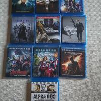 Lotto 10 bluray (12 dischi) Marvel, DC, Matrix (C)