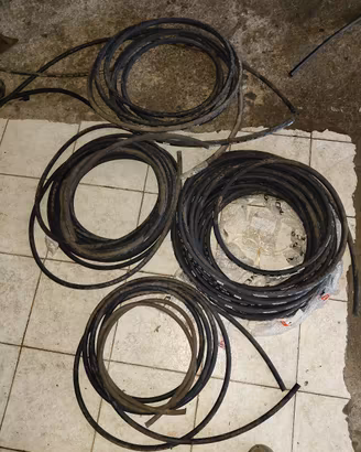 pressa per  tubi idraulici con raccordi