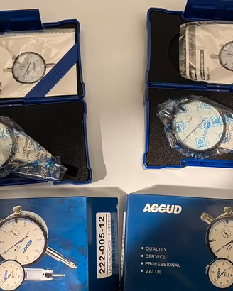 Comparatori centesimali Accud 0-5 mm