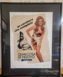 Filippo Panseca collage su carta.