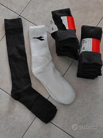 NUOVO, stock 14 paia di calze, cotone