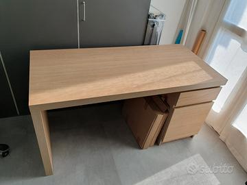 Ikea Malm Tavolo Scrivania Ikea Ikea Malm Ikea Cassettiera Da