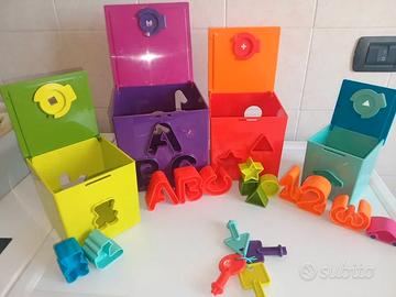 Set scatole giochi ad incastro