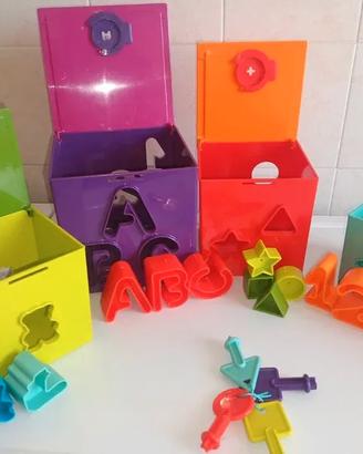 Set scatole giochi ad incastro