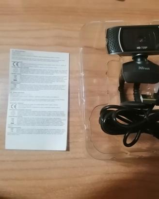webcam 720 pixel con microfono 