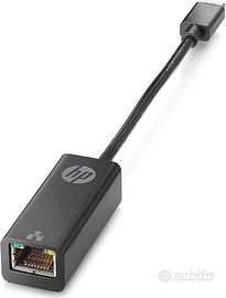 Scheda rete ethernet HP da USB-C a RJ45 G2 nuova
