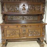 CREDENZA PROVENZALE ANTICA RESTAURATA