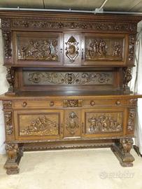 CREDENZA PROVENZALE ANTICA RESTAURATA