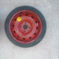 ruota scorta Fiat 500 Panda