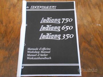 Manuale d'Officina Ducati Indiana 350 650 750