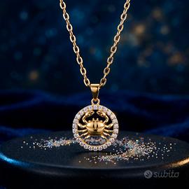 Collana ciondolo zodiacale. 