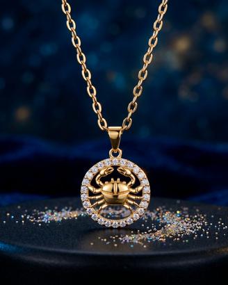 Collana ciondolo zodiacale. 