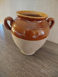 vaso da confit francese in terracotta