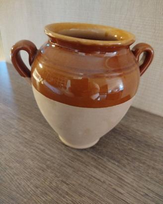 vaso da confit francese in terracotta