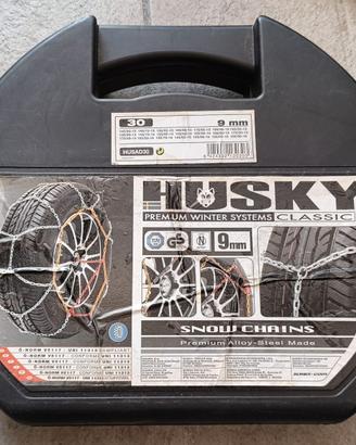 Catene da neve in acciaio 9mm per auto marca HUSKY
