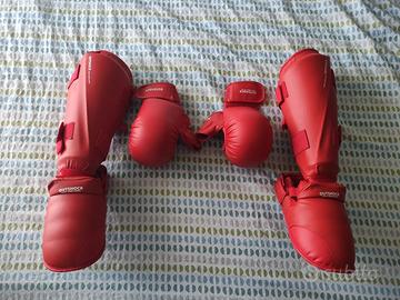 Guanti Karate + Paratibia e Parapiedi