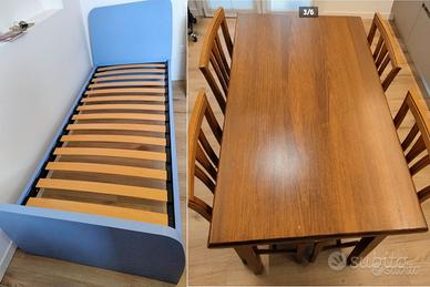 Mobili: Letto x Cameretta e Tavolo legno