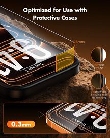 Vetro Temperato per iPhone 17 Pro Max