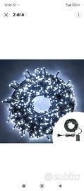 Luci natalizie 600 led 