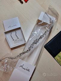Orecchini e Accessorio capelli per sposa