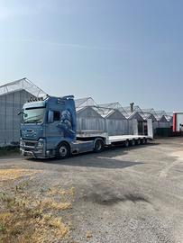 Man 18.680 V8 + semirimorchio De Angelis 4 assi