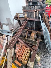 argano verricello idraulico 