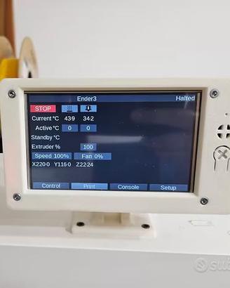 Schermo stampante 3D Duet3D Schermo PanelDue 5i