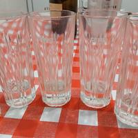 bicchieri vintage marca crodo 