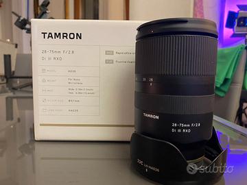 Tamron 28/75mm f2,8 Di III RDX