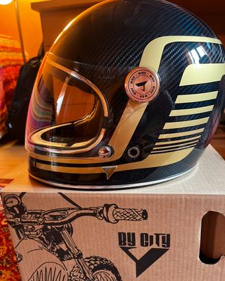 Casco moto By City Roadster II Carbon Taglia L
