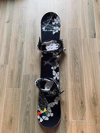 Snowboard completo con attacchi