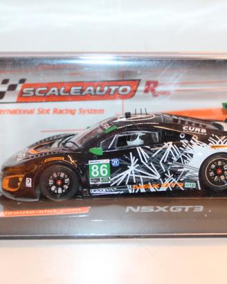 SLOT CAR SCALEAUT0 HONDA NSX GT3  NUOVA SCALA 1/32