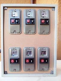 Bticino quadro con interruttori 1631N nuovi