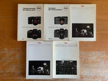 Lotto cataloghi Leica