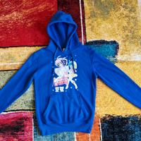 Felpa "L'incantevole Creamy", colore blu, Tg. M