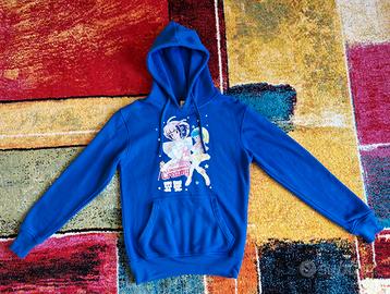 Felpa "L'incantevole Creamy", colore blu, Tg. M