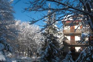 Attico con mansarda e balcone