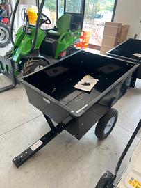 Carrello trasportatore per trattorini tagliaerba