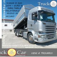 RIF.709 SCANIA R520-RIBALTABILE TRILATERALE NUOVO