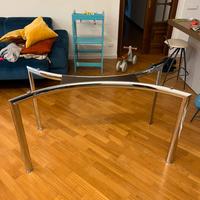 Eleganti gambe tavolo ideale per piano in vetro