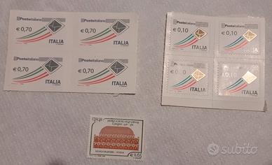 Set francobolli Italia 9 pezzi