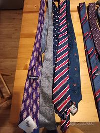 55 Cravatte da Meta' anni 50 a meta' 80 Firmate