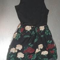 Abito Mini Nuna Lie – corpino nero, gonna in tulle