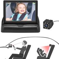 Welltop Specchietto Retrovisore Bambini telecamera