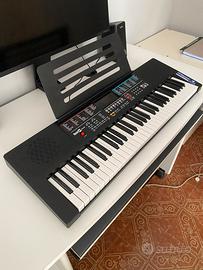 RockJam Pianoforte con tastiera LED a 61 tasti