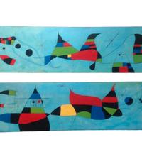 Copia da Miró, olio su tavola