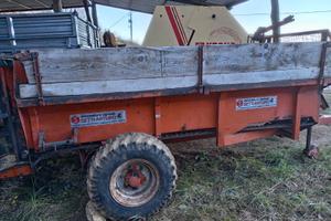 rimorchio spandiletame  per trattore 